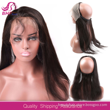 Custom Order Virgin Hair Bundles Brazilian Remy 360 Lace Band Frontal